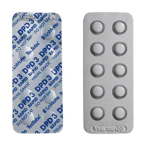 DPD 3 Bağlı Klor Yedek Test Tableti